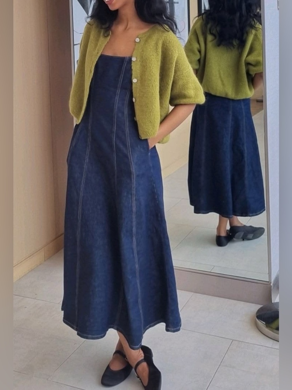 House of Harlow Denim Dress